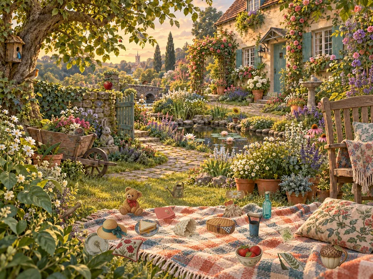 Garden Escapes: Follow the sunlight. Something lovely is growing here.
